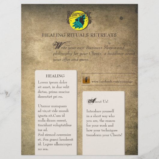 SHAMANIC - Flyer (Voorkant)