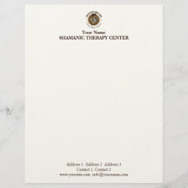 SHAMANIC HEALING - Letterhead Gepersonaliseerd Briefhoofd