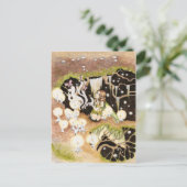 'Shamanic Wisdom' collectivist postcard Briefkaart (Staand voorkant)