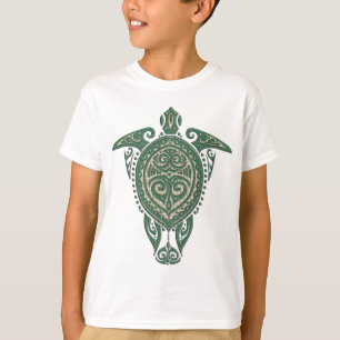 Shamanic Zee Turtle Symbol + jouw ideeën T-shirt