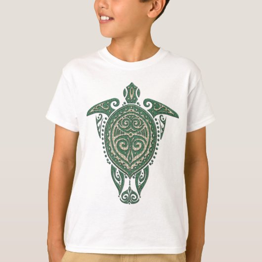 Shamanic Zee Turtle Symbol + jouw ideeën T-shirt (Voorkant)