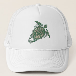 Shamanic Zee Turtle Symbol + jouw ideeën Trucker Pet