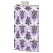 Shamanic Zee Turtles Pattern - violet Heupfles (Links)