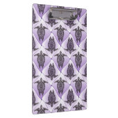 Shamanic Zee Turtles Pattern - violet Klembord (Rechts)