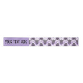 Shamanic Zee Turtles Pattern - violet Lint (Voorkant)