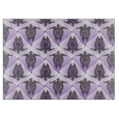 Shamanic Zee Turtles Pattern - violet Snijplank (Voorkant)