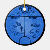 Shamanism Worlds Keramisch Ornament (Achterkant)