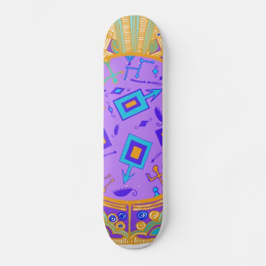 Shaman's VooDoo Tribal Spell Skateboard (Voorkant)
