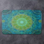 Shambala Tantric Nymphaea mandala art Badmat