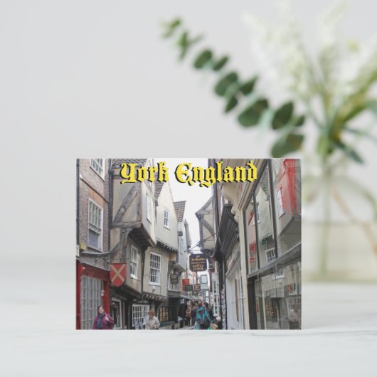 Shambles York Briefkaart (Staand voorkant)