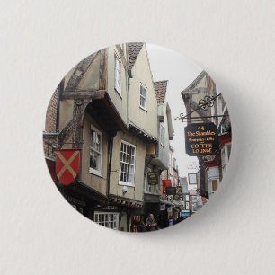 Shambles, York Ronde Button 5,7 Cm