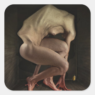 Shame 2012 vierkante sticker