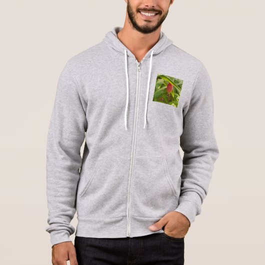 Shampoo gember bloem hoodie (Voorkant)