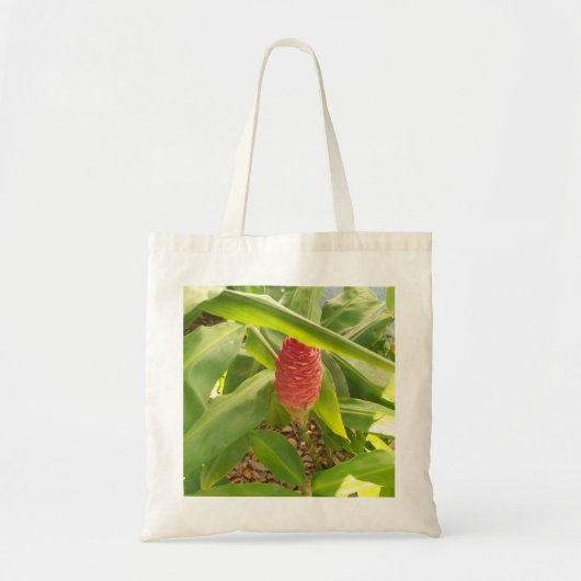 Shampoo gember bloem tote bag (Voorkant)