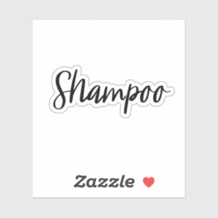 Shampoo Opslag Sticker