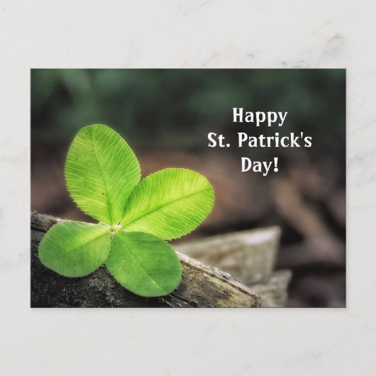 Shamrock 2 St. Patrick's Day Briefkaart (Voorkant)