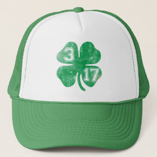Shamrock 3/17 St Patricks Day Trucker Pet