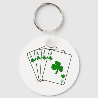 Shamrock Aces Sleutelhanger