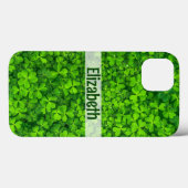 Shamrock Add Name Hoesje-Mate iPhone Case (Achterkant (horizontaal))