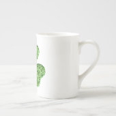 Shamrock and Hoefijzer Bone China Mok (Rechts)