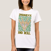 Shamrock and Roll, Pattrustdag T-Shirt (Voorkant)