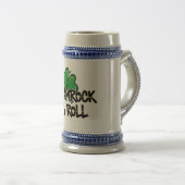 Shamrock and Roll St. Patrick's Day Bierpul (Voorkant rechts)