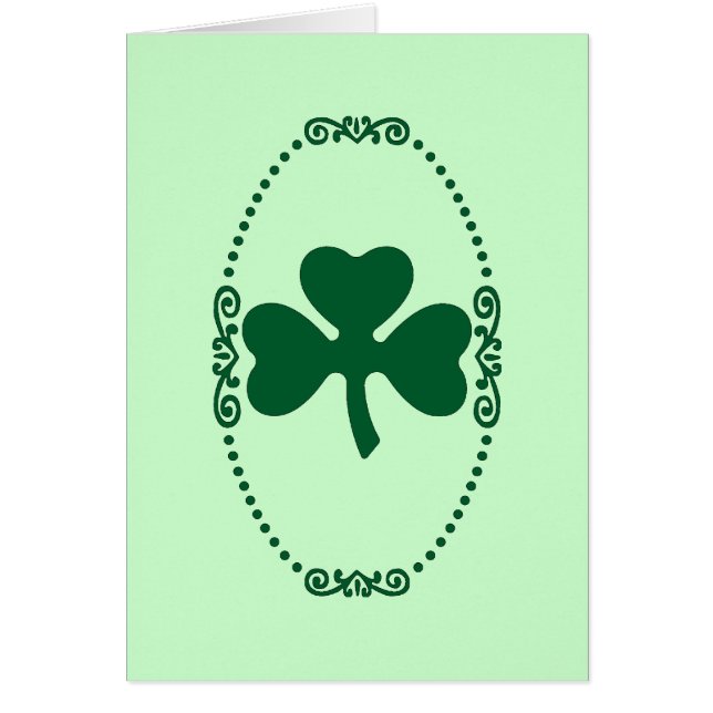 Shamrock avec points (Devant)