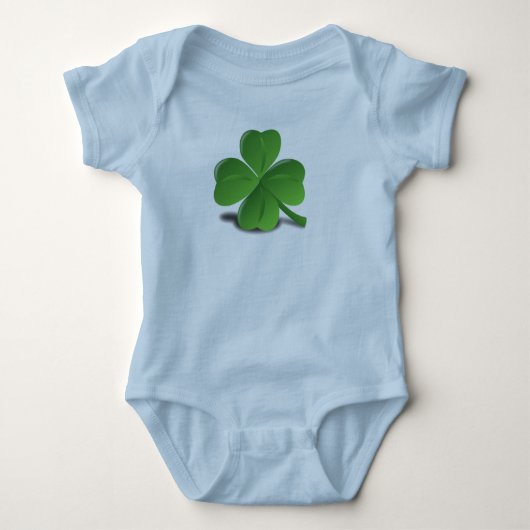 Shamrock Baby Creepers Romper (Voorkant)