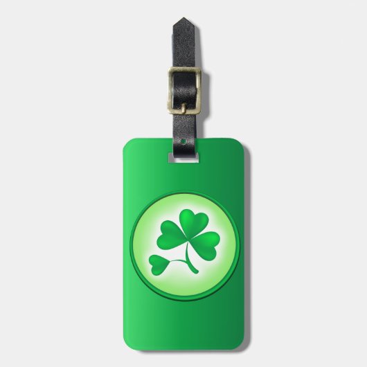 Shamrock Bagagelabel (Voorkant verticaal)