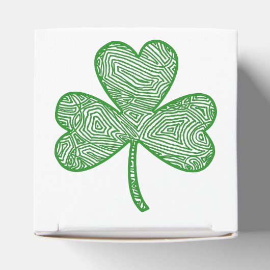 Shamrock Bedankdoosjes (Bovenkant)