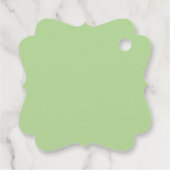 Shamrock Bedankjes Labels (Achterkant)