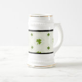 SHAMROCK BEER STEIN MUG (Devant droit)