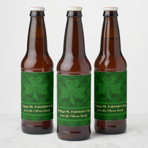 Shamrock Bier Etiket