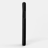 Shamrock Black monogram iPhone 5 hoesje (Achterkant/rechts)