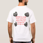 Shamrock Boerderij T 2 T-shirt (Achterkant)