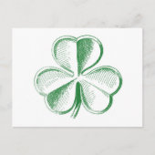  Shamrock Briefkaart (Voorkant)