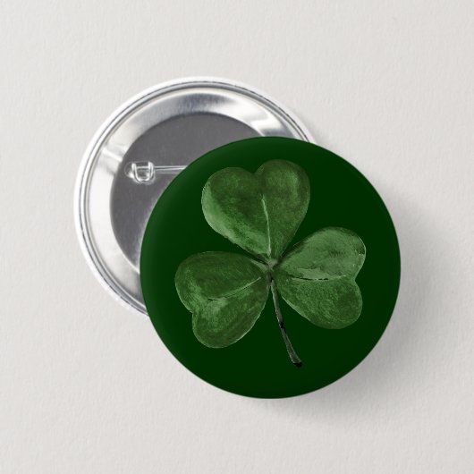 Shamrock Button (Voorkant /achterkant)