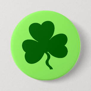 Shamrock Button (je kiest de grootte!)