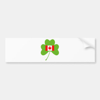Shamrock-Canada Bumpersticker