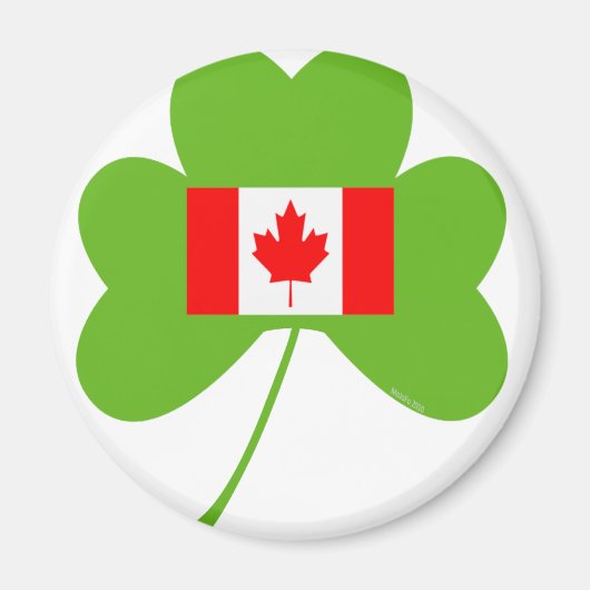Shamrock-Canada Magneet (Voorkant)
