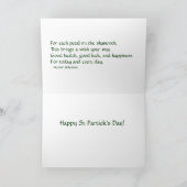Shamrock - Carte (Intérieur)