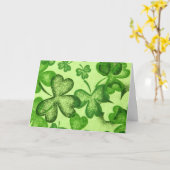 Shamrock - Carte (Fleur jaune)
