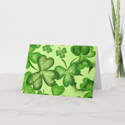Shamrock - Carte (Devant)
