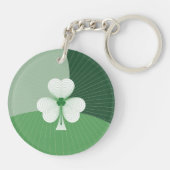 Shamrock Cascade Sleutelhanger (Achterkant)
