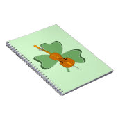 Shamrock cello notitieboek (Rechterzijde)