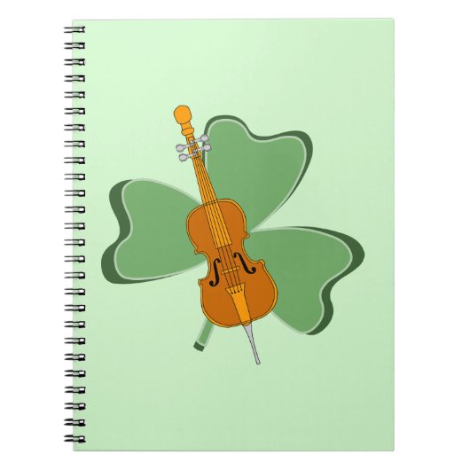 Shamrock cello notitieboek (Voorkant)
