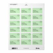 Shamrock Cello Tekst Etiket (Full Sheet)