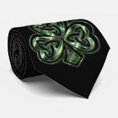 Shamrock Celtic Design 2 Cravate homme (Roulé)