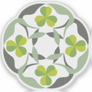 Shamrock Celtic Knot Geïnspireerd St. Patrick's Da Sticker