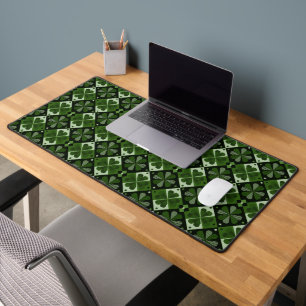 Shamrock Checkerboard Patroon Bureaumat